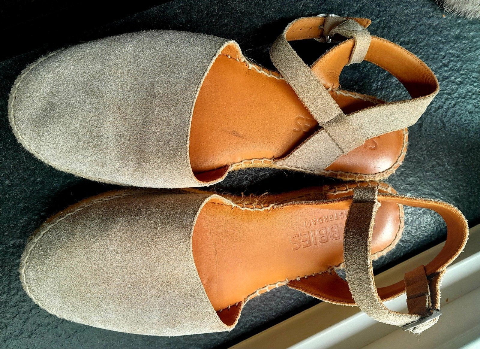 Shabbies zomerschoenen maat 40, Shabbies Amsterdam, Beige, Ophalen of Verzenden, Zo goed als nieuw