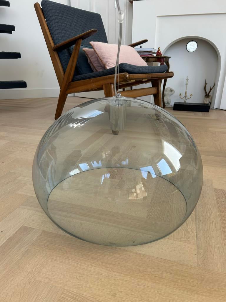 Kartell FL/Y hanglamp - F. Laviani - blauw, Ophalen, Kunststof, Gebruikt, Minder dan 50 cm