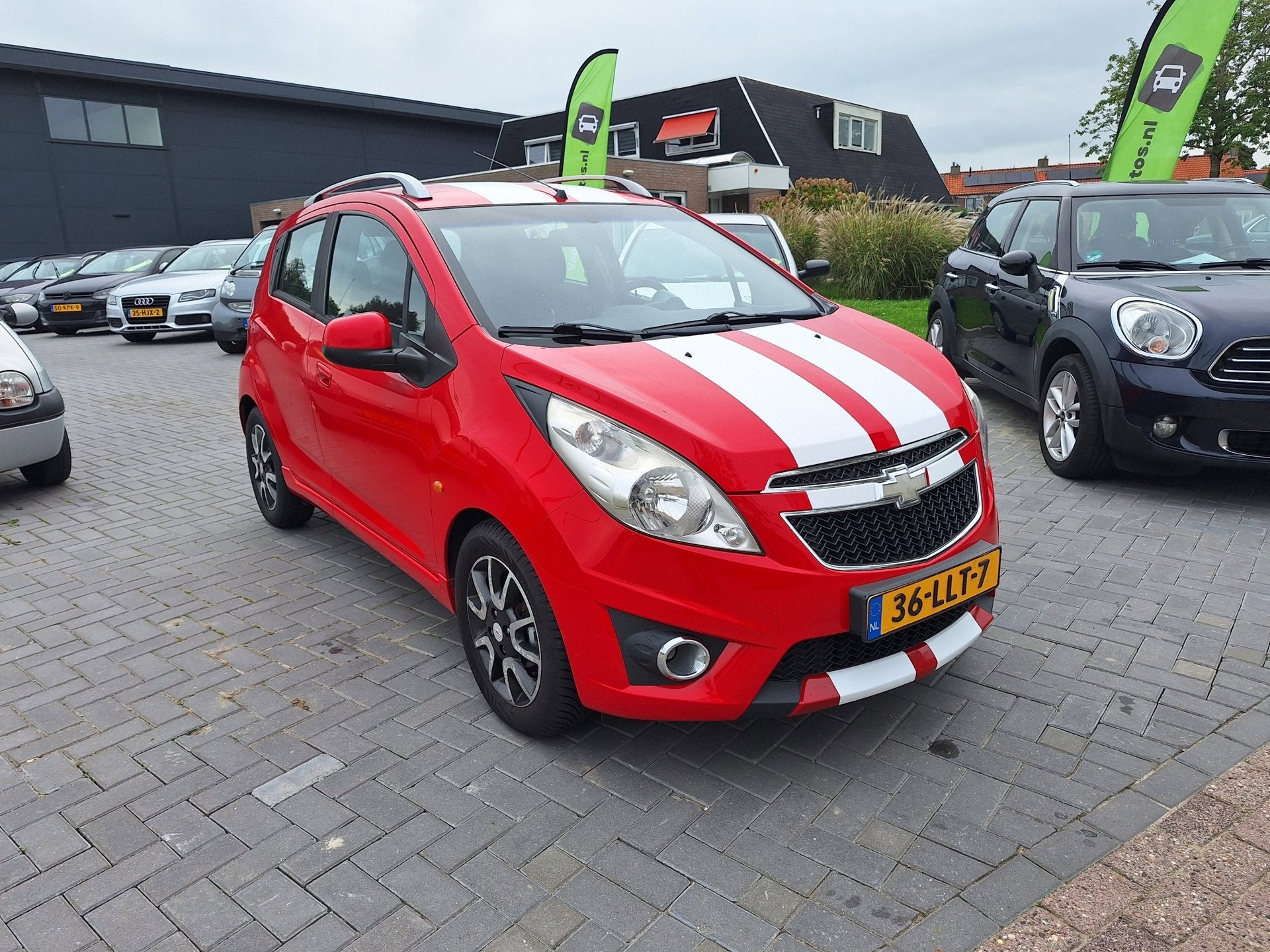 Chevrolet Spark 1.2 16V LT / Zeer nette auto / APK oktober 2, Auto's, Voorwielaandrijving, Gebruikt, 4 cilinders, 82 pk