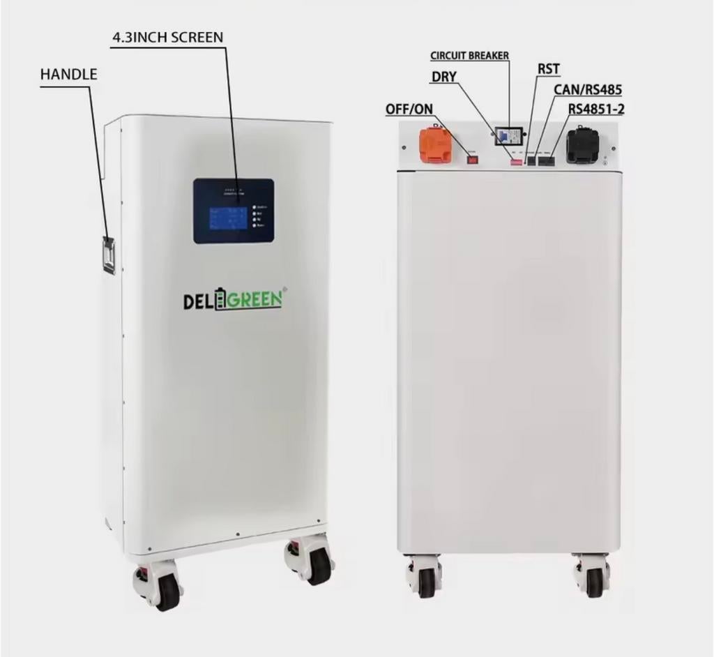 LiFePO4 thuisbatterij – 16kWh / 51.2V / 314Ah Zonnepanelen, Doe-het-zelf en Verbouw, Overige Doe-het-zelf en Verbouw, Verzenden