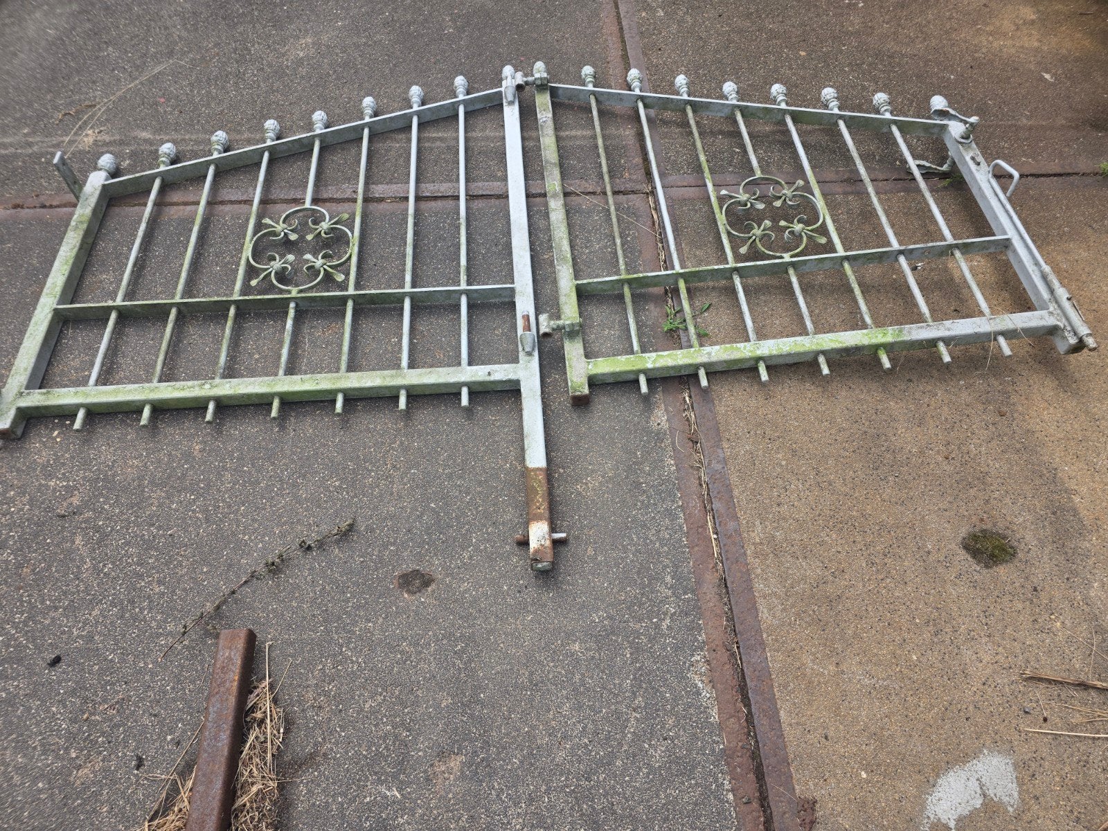 hekwerk poort, Ophalen, 200 cm of meer, Draaipoort