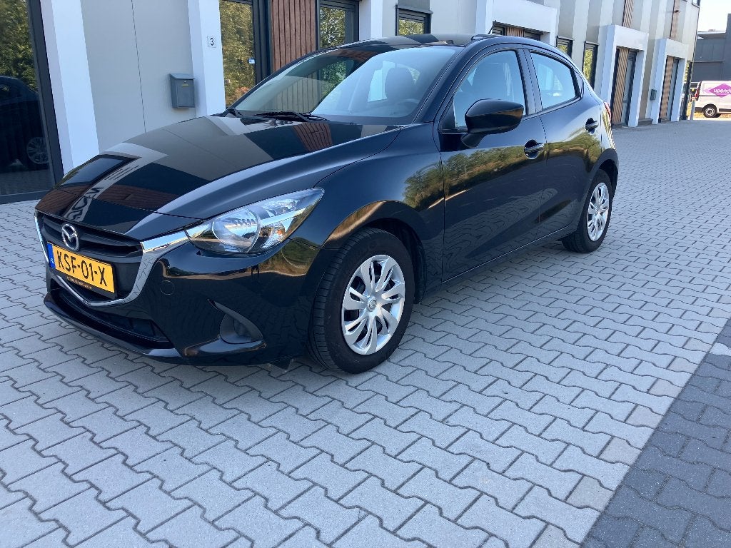 Mazda 2 1.5 66KW 5DRS 2017 Zwart, Auto's, Voorwielaandrijving, 4 cilinders, Zwart, Bedrijf