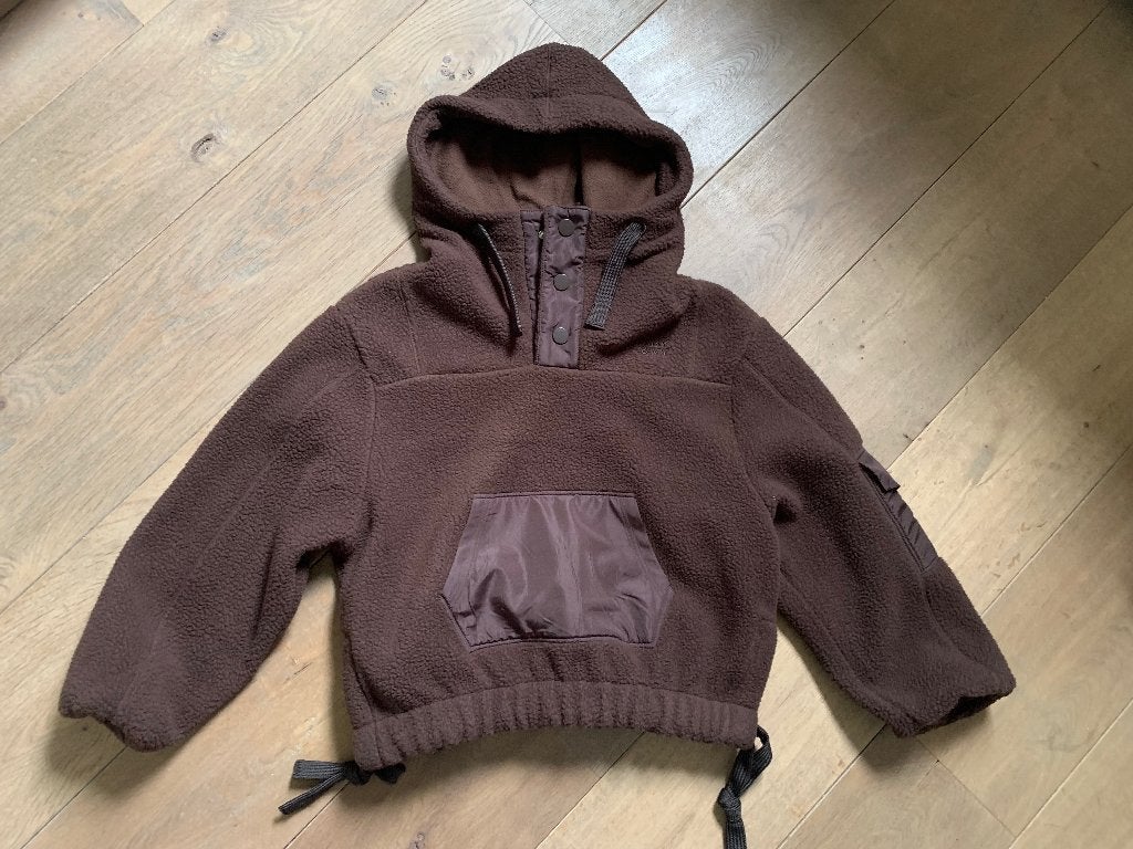 Fleece sweater amy&ivy xxs, Kleding | Dames, Bruin, Verzenden, Nieuw, Amy & Ivy