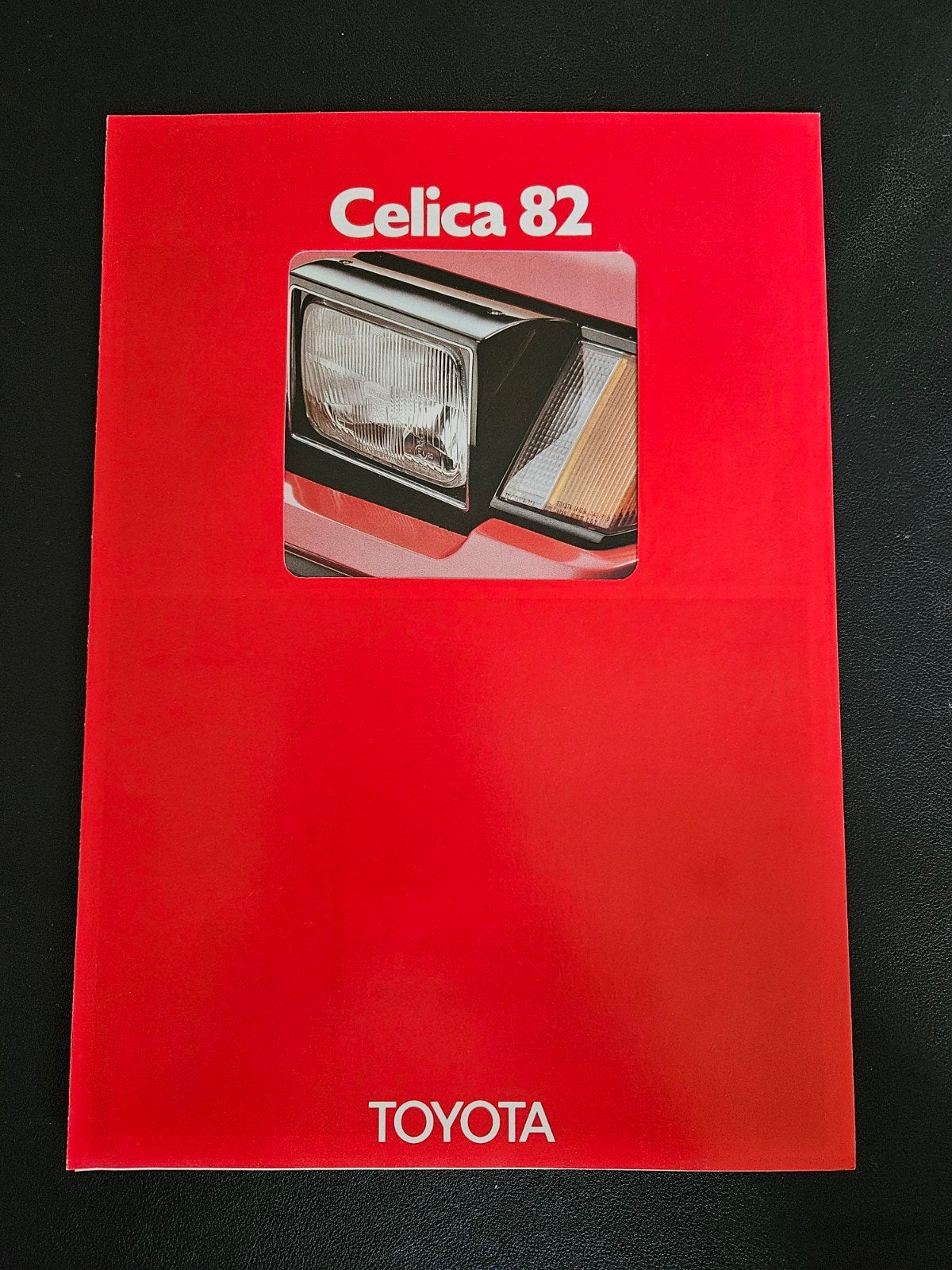 Brochure Toyota Celica 1982, Ophalen of Verzenden, Zo goed als nieuw, Toyota