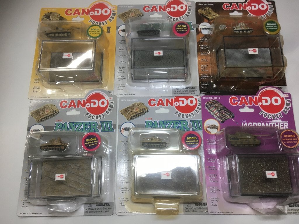 Dragon 1/144 Cando diverse modellen wargame 6 stuks Zeldzaam, Overige merken, Nieuw, Ophalen of Verzenden, Tank