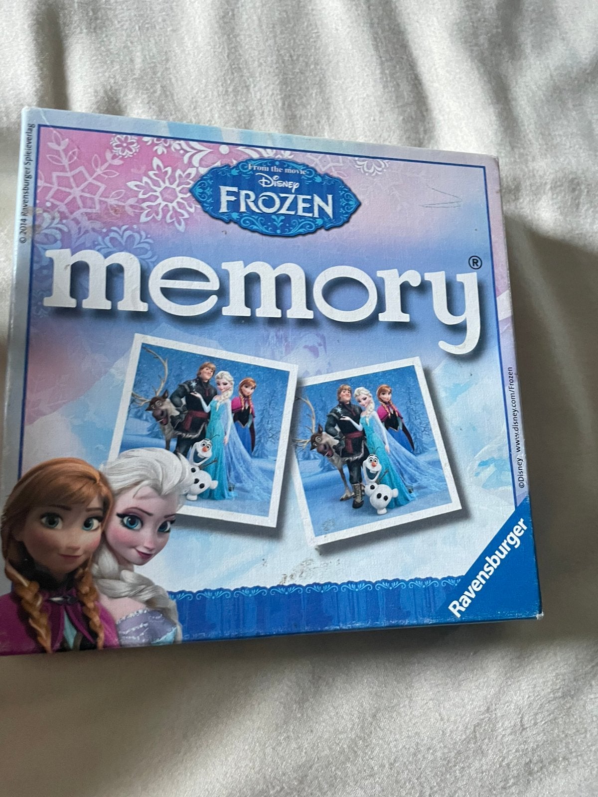 Disney memory frozen anna elsa olaf spelletje spel, Ophalen of Verzenden, Zo goed als nieuw