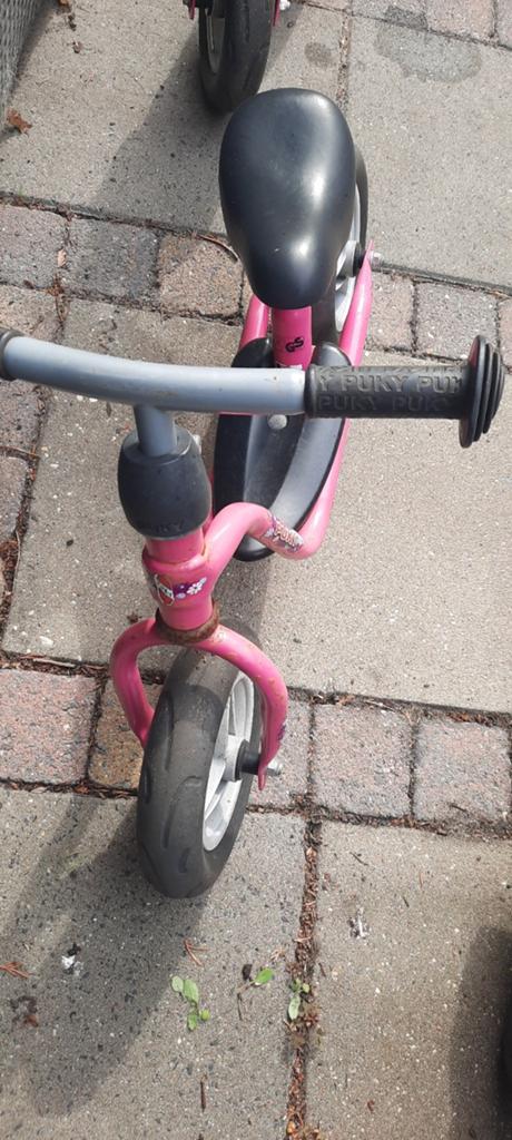 Puky Step Loopfiets Roze - Gebruikt, Kinderen en Baby's, Speelgoed | Buiten | Voertuigen en Loopfietsen, Ophalen, Gebruikt