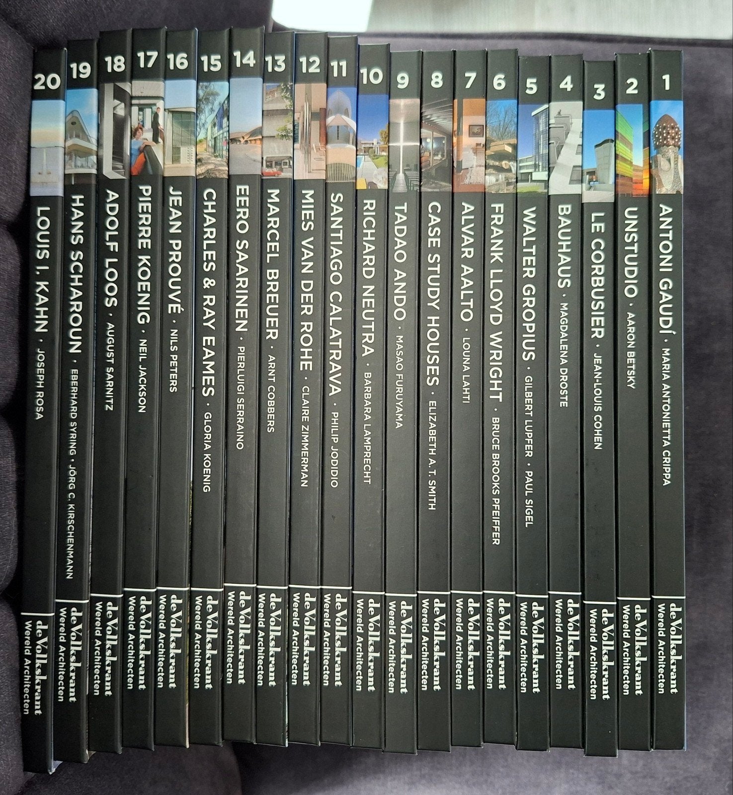 De Volkskrant Architecten Serie - Complete Set (20 Boeken), Ophalen of Verzenden, Zo goed als nieuw, Architecten, Diverse auteurs