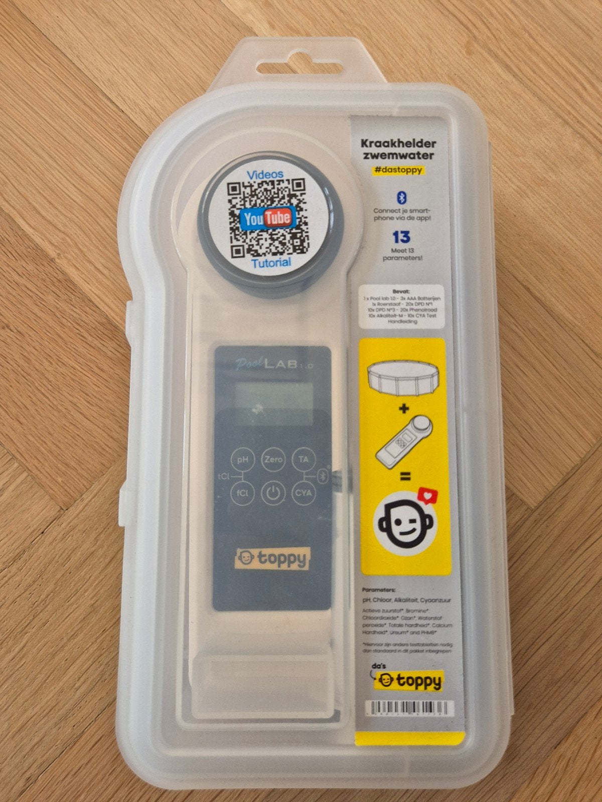 Toppy PoolLab 1.0 digitale water tester, Ophalen of Verzenden, Nieuw, Overige typen