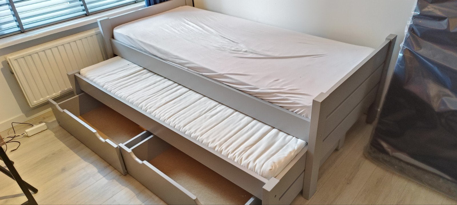 1 persoons bed, Ophalen