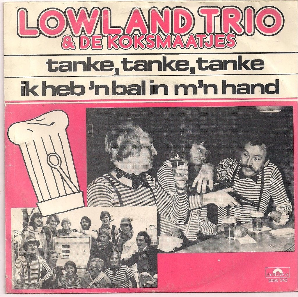 Het Lowland Trio- Tanke,tanke,tanke, 7 inch, Ophalen of Verzenden, Zo goed als nieuw, Levenslied of Smartlap