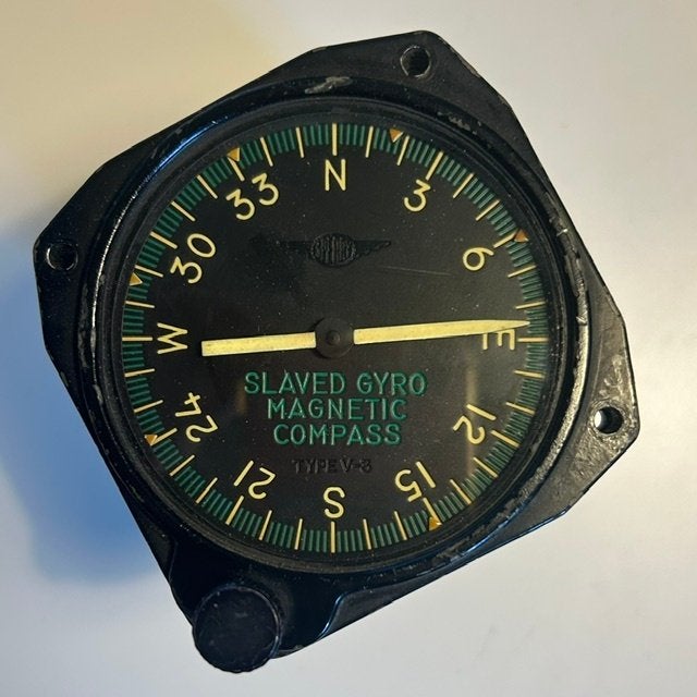 Slaved Gyro Magnetic compass indicator, Ophalen of Verzenden, Gebruikt