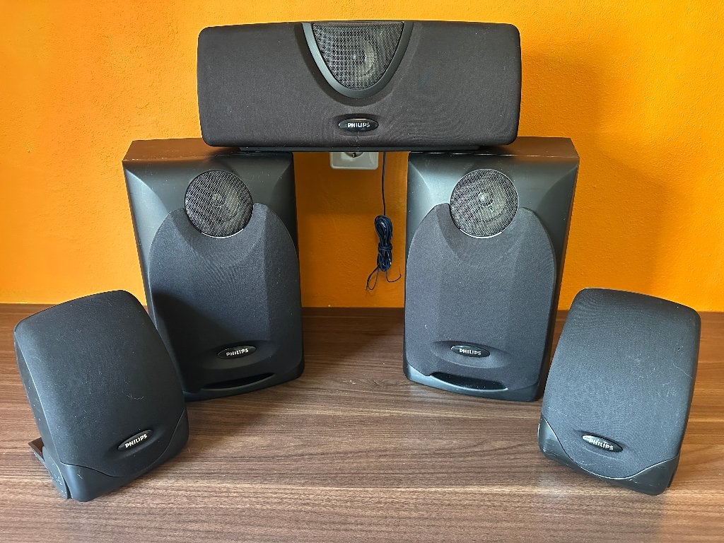 Philips FB790P/22 5.0 Surround Speaker Systeem, Audio, Tv en Foto, Philips, Gebruikt, 120 tot 150 watt, Speakerset