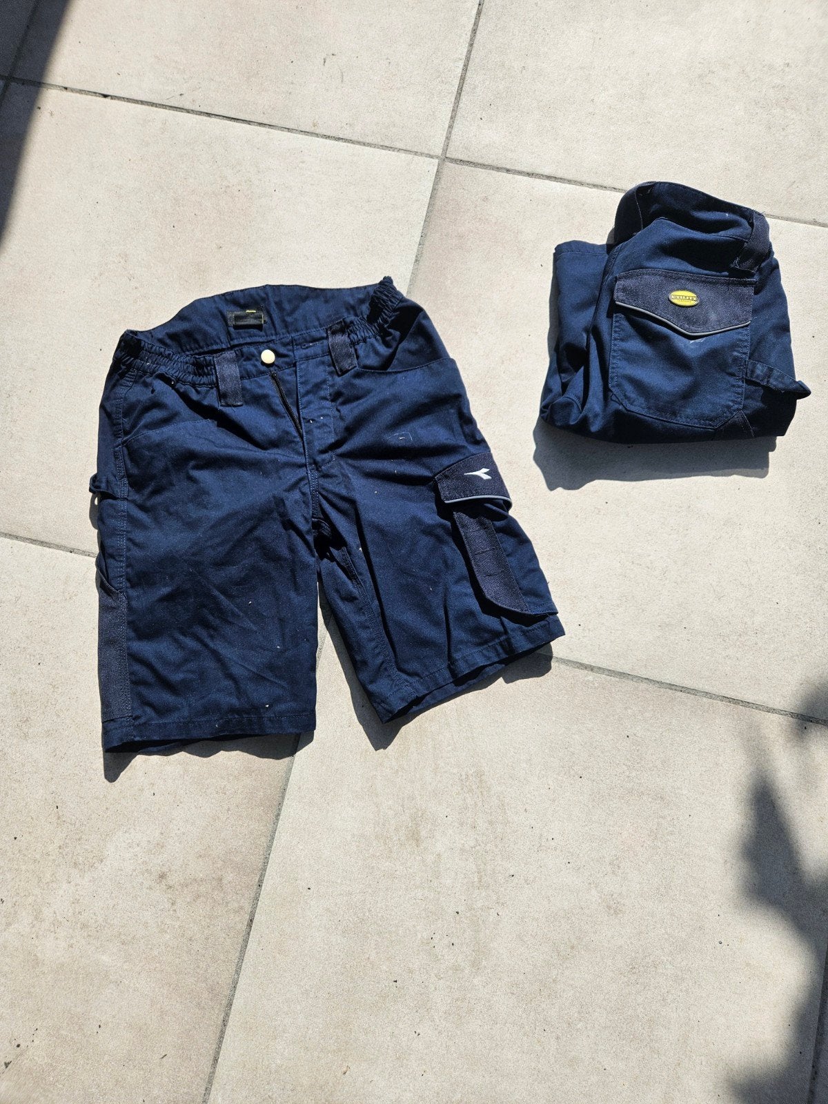 Twee Diadora korte werkbroek., Tuin en Terras, Ophalen of Verzenden, Zo goed als nieuw, Broek, Diadora
