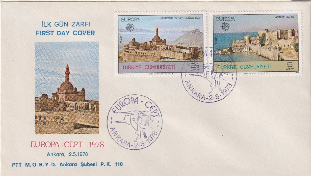 Turkije.1978 EUROPA Toerisme Ankara S031, Verzenden, Onbeschreven, Europa