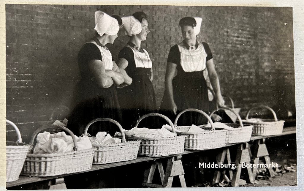 Oude Ansichtkaart - Middelburg - Botermarkt, Ophalen of Verzenden, Voor 1920, Ongelopen, Zeeland