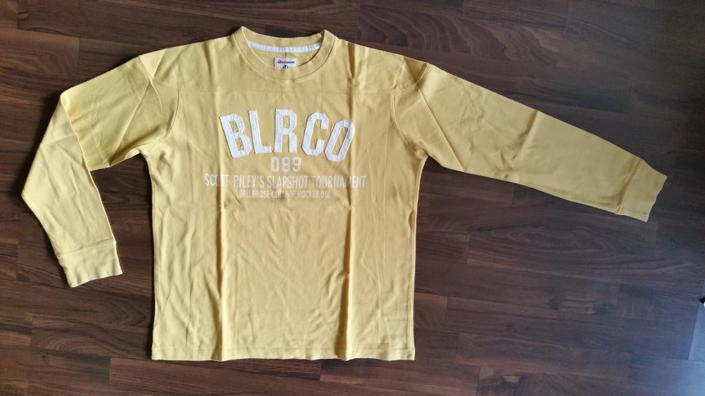 Bellerose longsleeve donkergeel/maïsgeel maat 14, Ophalen of Verzenden, Zo goed als nieuw, Shirt of Longsleeve, Jongen