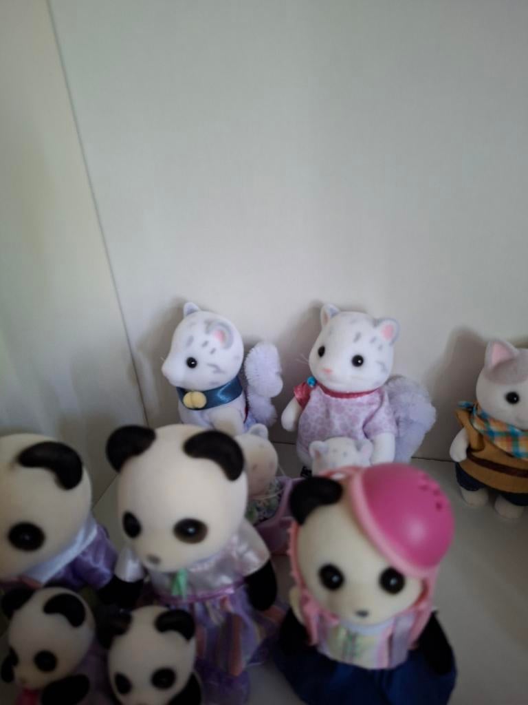 Groot Sylvanian Families Huis met Meubels en Figuren, Kinderen en Baby's, Speelgoed | Poppenhuizen, Ophalen of Verzenden, Zo goed als nieuw