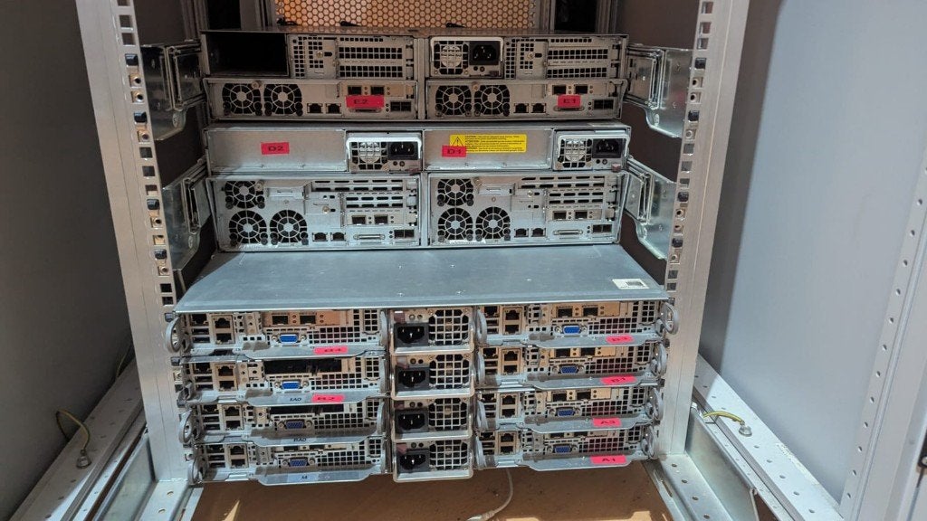 COMPLETE SERVER RACK FOR SALE, Ophalen, Gebruikt, 2 tot 3 Ghz, 64 GB