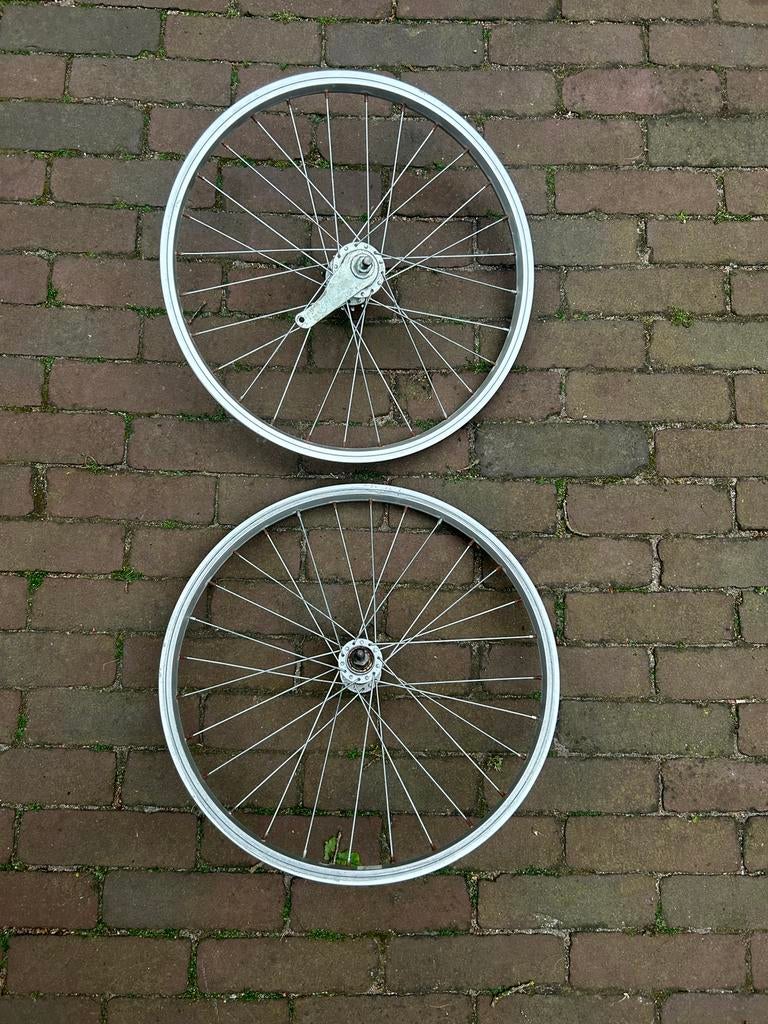 20 inch wielen terugtraprem, Fietsen en Brommers, Fietsonderdelen, Ophalen, Zo goed als nieuw, Kinderfiets