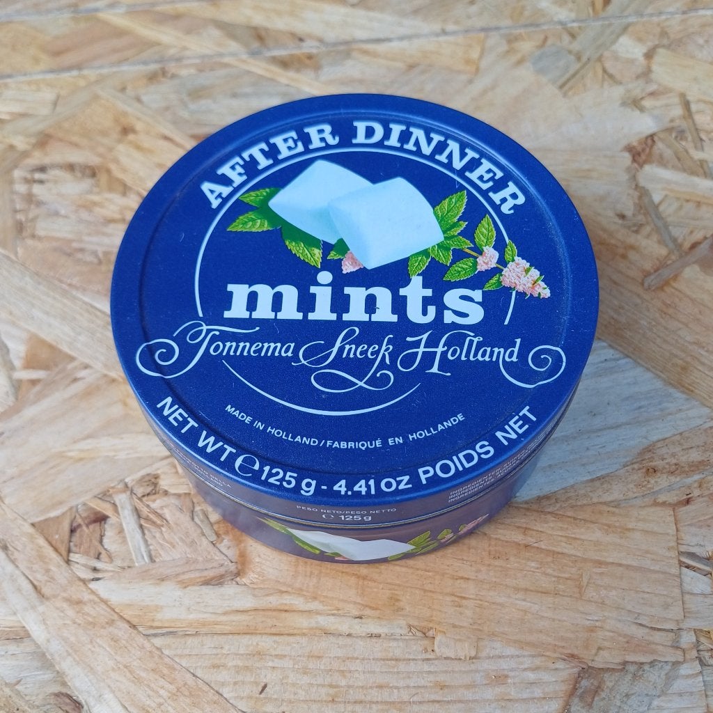 Vintage After Dinner Mints blikje van Tonnema Sneek, Ophalen of Verzenden, Gebruikt, Overige, Overige merken