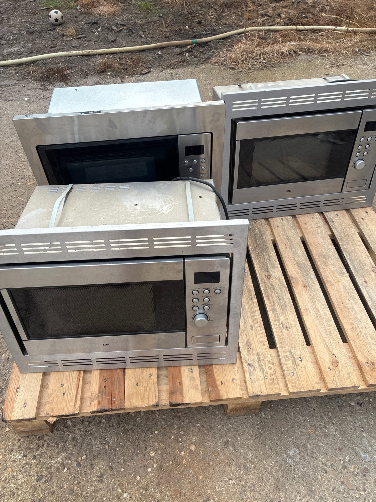 Etna inbouw combimagnetrons -3 stuks, Combimagnetron, Gebruikt, 60 cm of meer, Grill