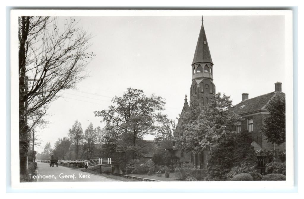 Tienhoven, Geref. Kerk, Verzenden, 1940 tot 1960, Ongelopen, Utrecht