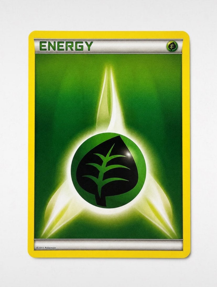 Pokémon Energy Kaart - Gras Energie, Verzenden, Gebruikt, Losse kaart