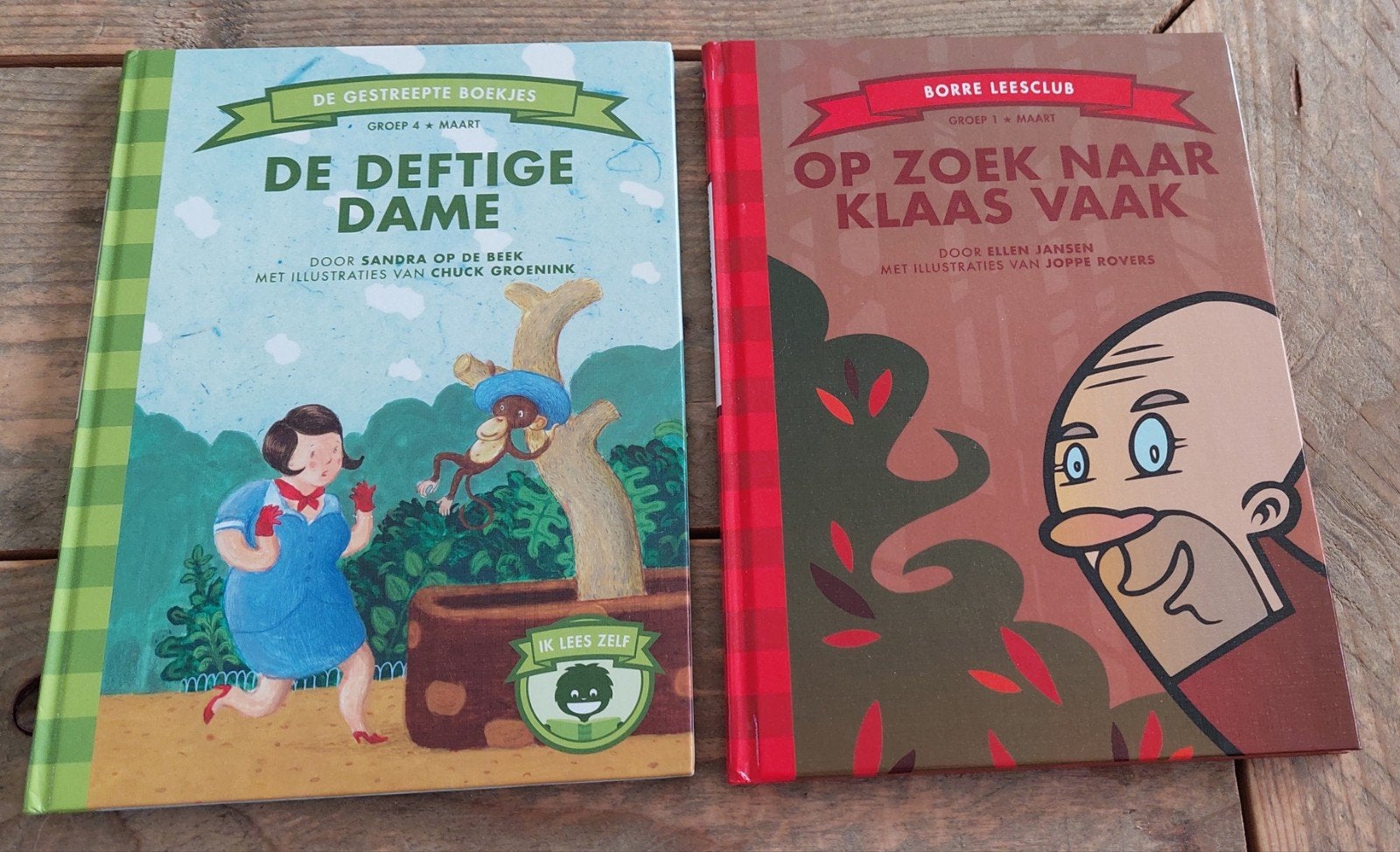 Borre boekjes De deftige dame / Op zoek naar Klaas Vaak, Ophalen of Verzenden, Zo goed als nieuw, Borre, Fictie algemeen