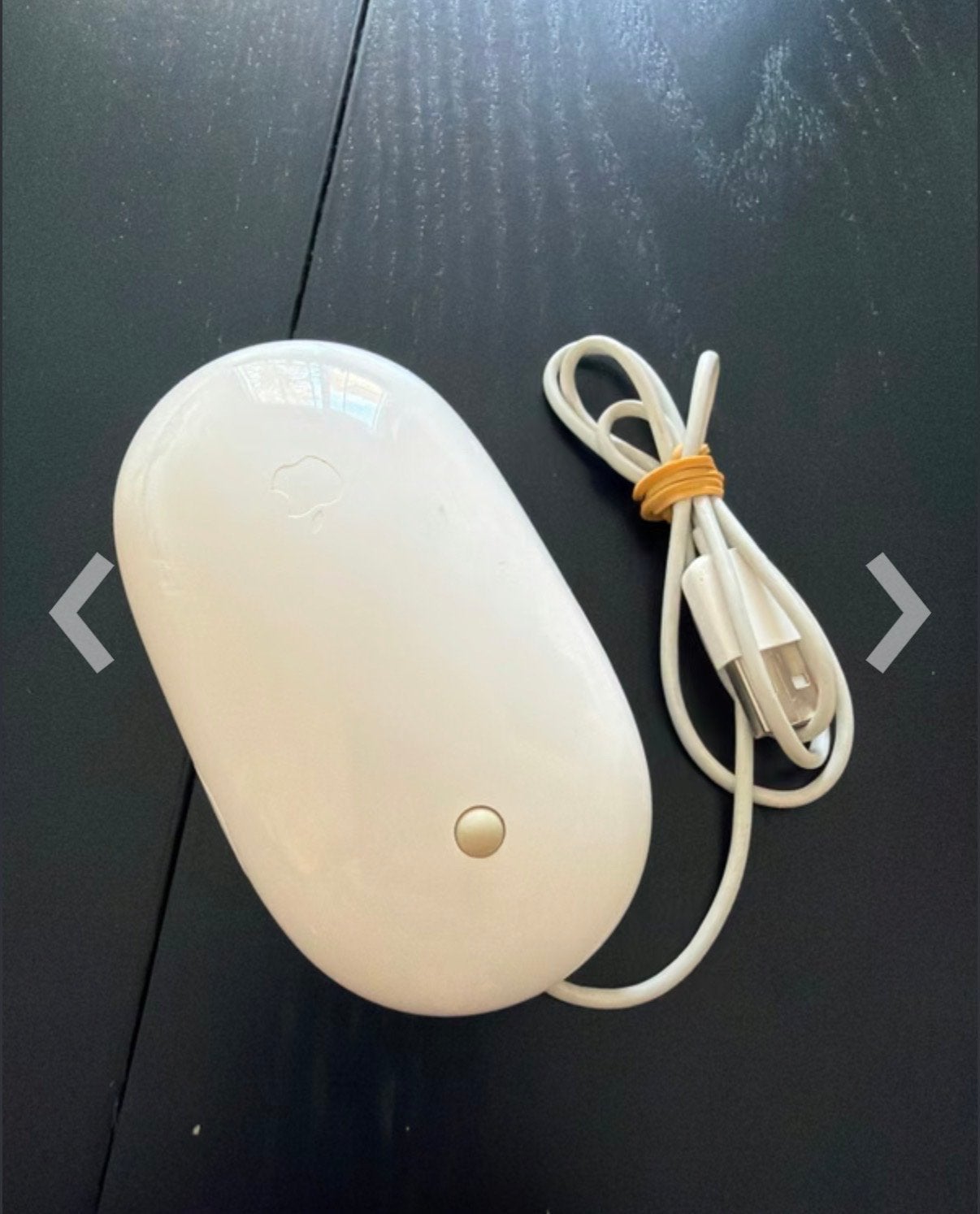 Apple Mighty Mouse - Bedraad, Computers en Software, Rechtshandig, Muis, Gebruikt, Ophalen of Verzenden