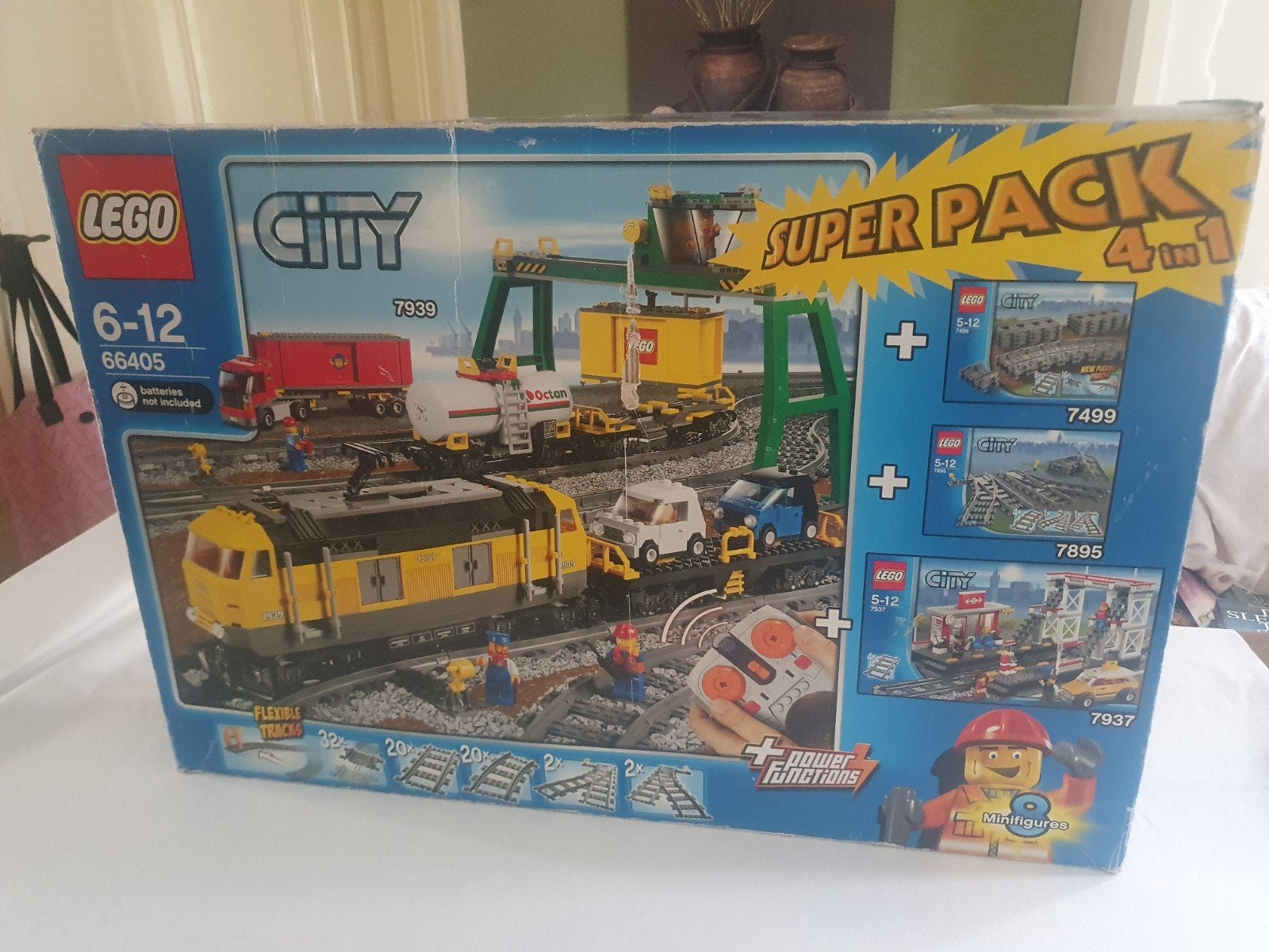 Lego City Super Pack 4-in-1 66405 RC trein, nieuw en sealed!, City, Lego, Nieuw, Ophalen of Verzenden
