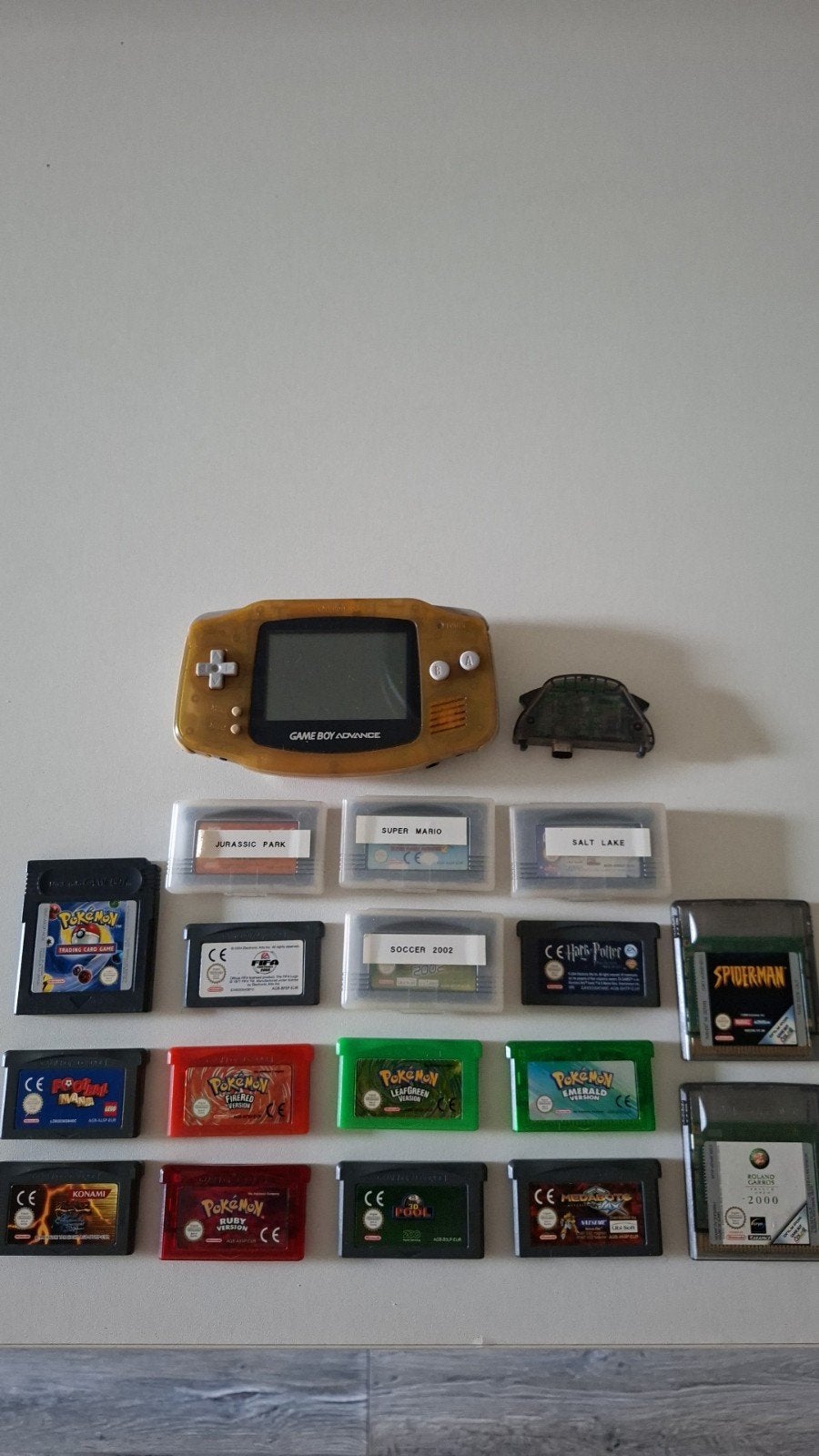 Gameboy advance + spellen, Avontuur en Actie, 1 speler, Ophalen of Verzenden, Zo goed als nieuw