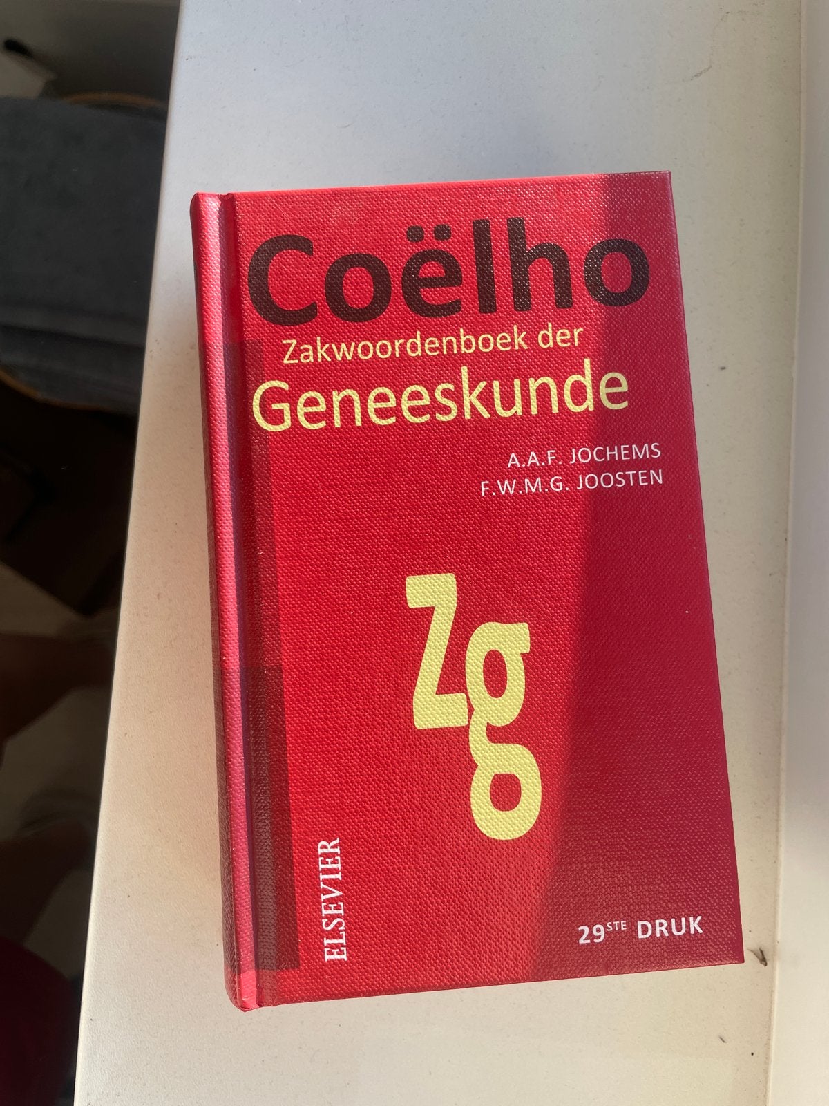 Coëlho Zakwoordenboek der Geneeskunde 29e druk, Ophalen of Verzenden, Beta, Gelezen, HBO