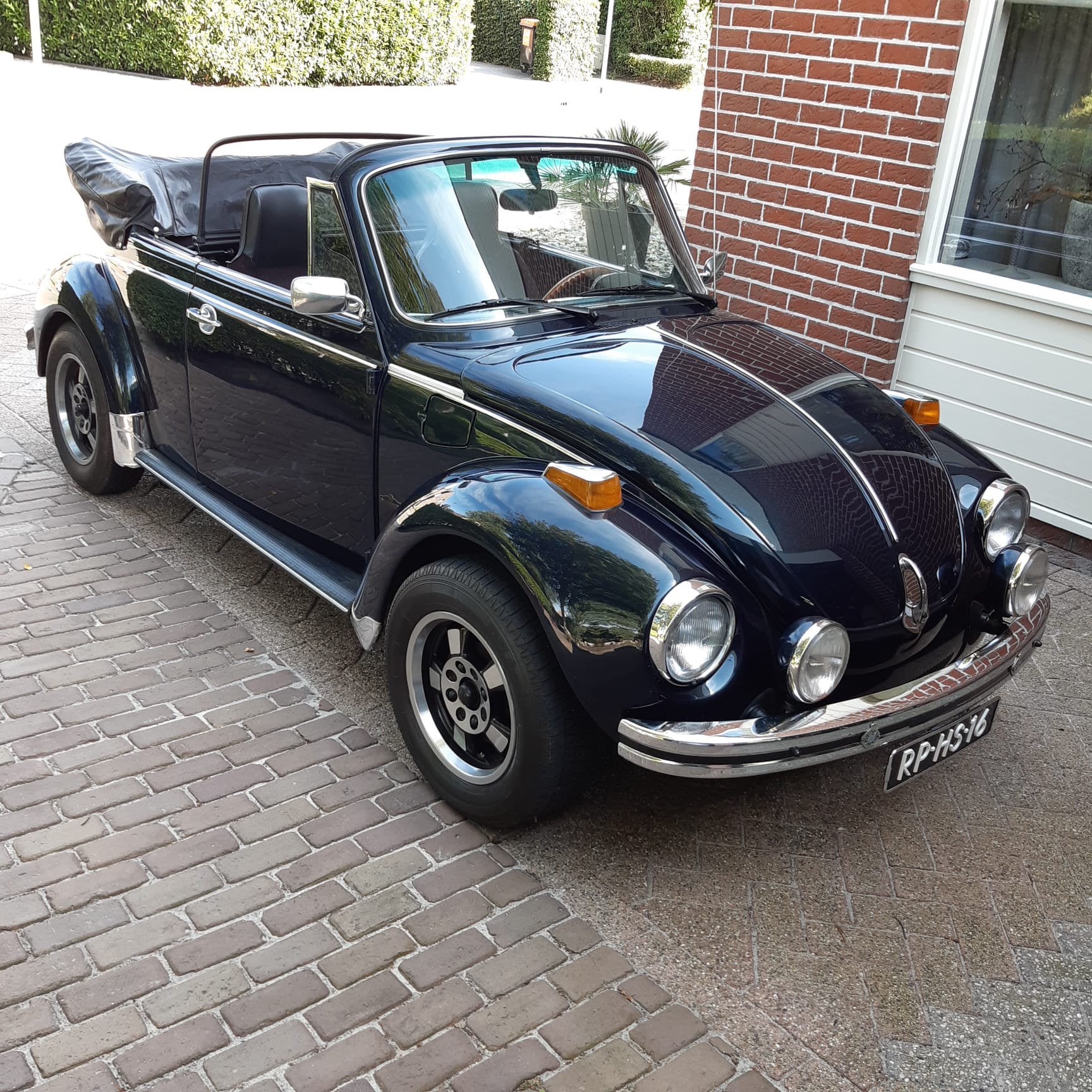 Kever Cabrio 1303 / Californië 1979, Auto's, Stof, Zwart, Cabriolet, Handgeschakeld