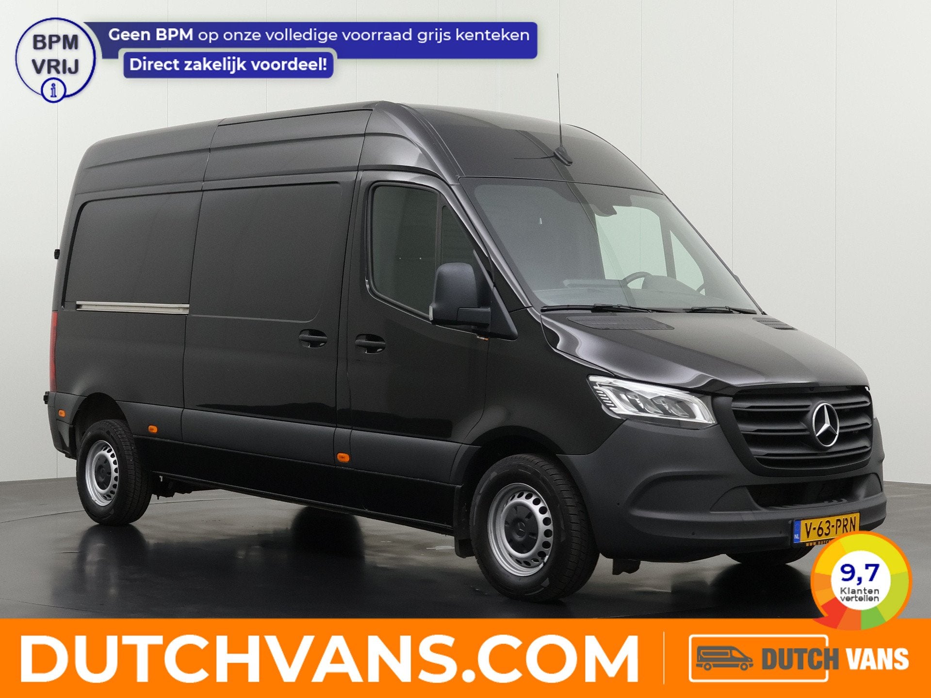 Mercedes-Benz Sprinter 315CDi Automaat L2H2 | Led | Standver, Dealer onderhouden, Stof, Gebruikt, 4 cilinders