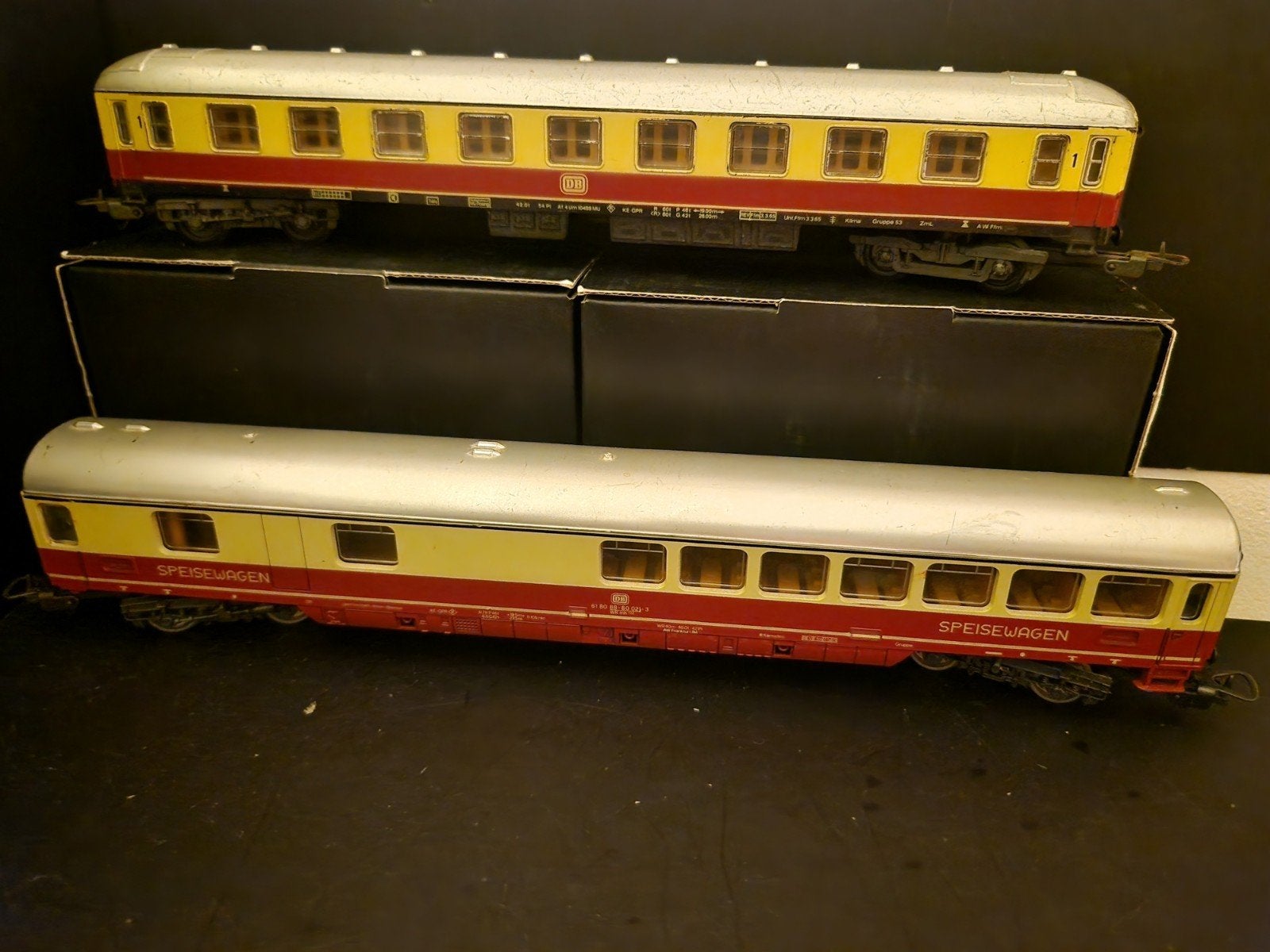 Lima TEE Rijtuigen - Speisewagen en DB Personenwagen, Gebruikt, Gelijkstroom, Wagon, Ophalen of Verzenden