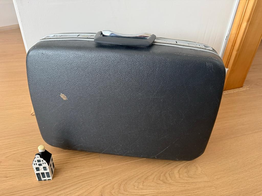 Vintage Samsonite Silhouette Koffer, Sieraden, Tassen en Uiterlijk, Koffers, Ophalen, Gebruikt, 50 tot 60 cm, Hard kunststof