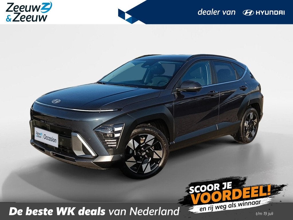 Hyundai Kona 1.6 GDI HEV Premium | BESTE DEAL VAN NL!| VAN 4, Auto's, Hyundai, 12 maanden, Bedrijf, Nieuw, Hybride Elektrisch/Benzine