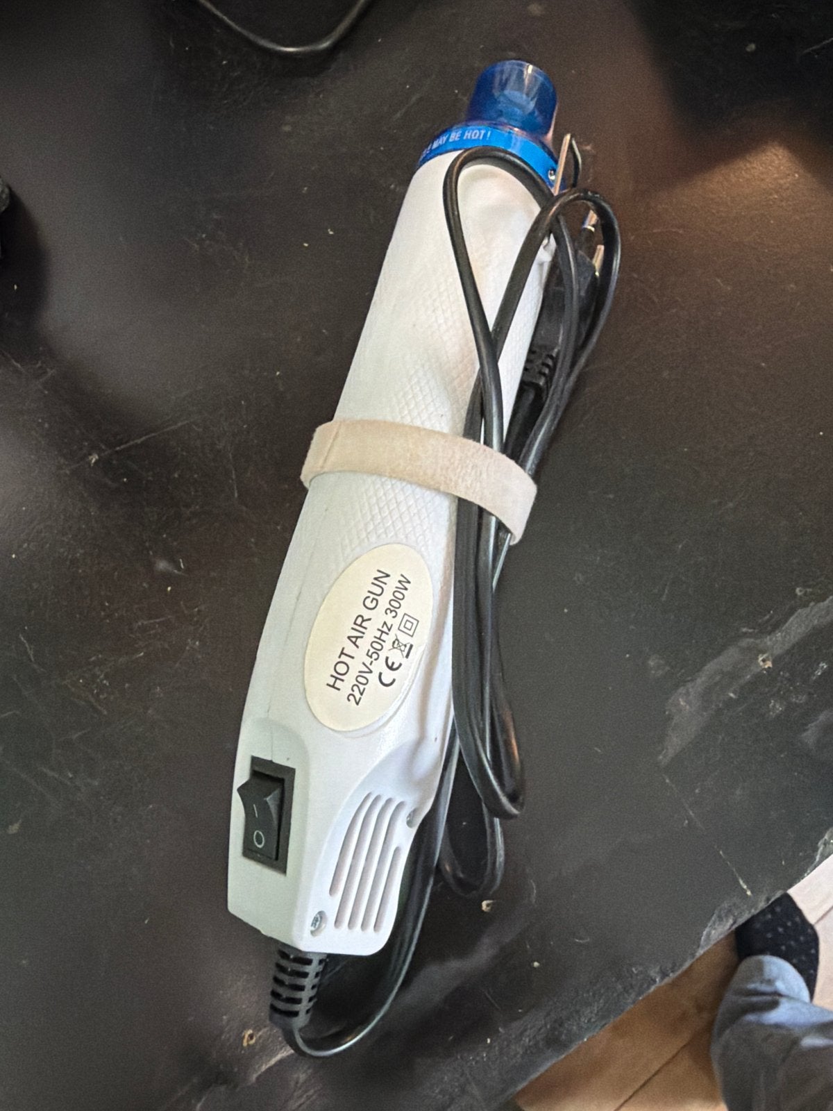 Hete luchtpistool - 300W - Ideaal voor knutselen en krimpen, Ophalen of Verzenden, Zo goed als nieuw