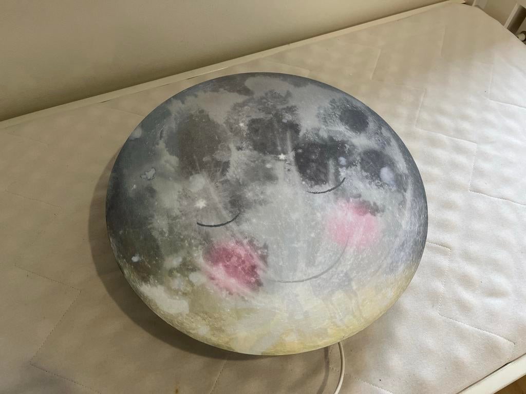 Maanlamp / kinderlamp / wandlamp, Huis en Inrichting, Ophalen, Zo goed als nieuw