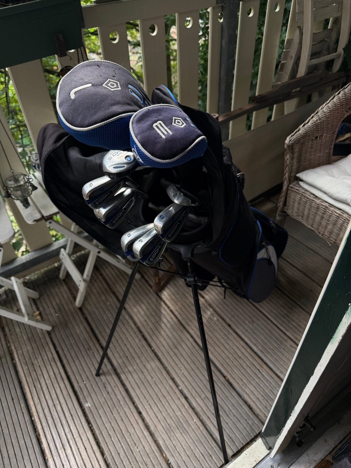 Complete golfset met tas en regencover, Ophalen, Gebruikt, Set, Overige merken