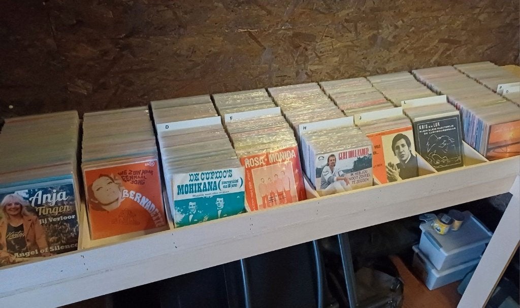 te koop gevraag verzamelingen collecties partijen singels, Ophalen, Zo goed als nieuw, 7 inch, Levenslied of Smartlap