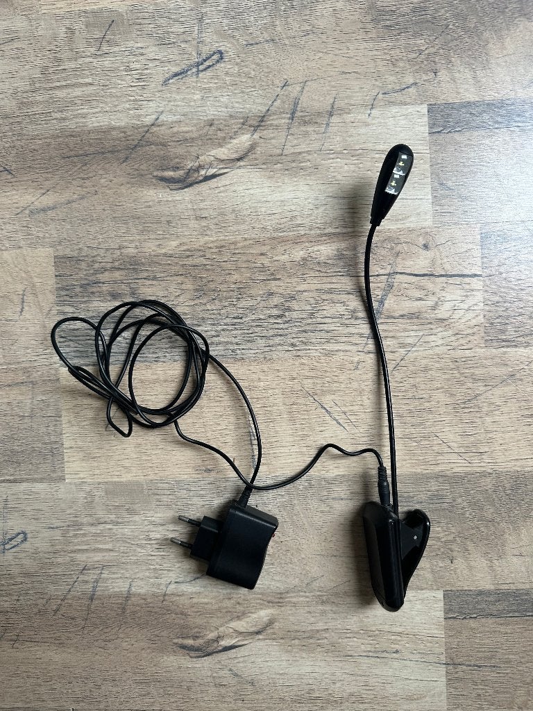 Lampje voor muziekstandaard of boek., Ophalen, Zo goed als nieuw, Overige instrumenten