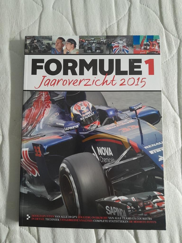 Mooie dikke Formule 1 Jaaroverzicht 2015, Ophalen of Verzenden, Zo goed als nieuw, Formule 1
