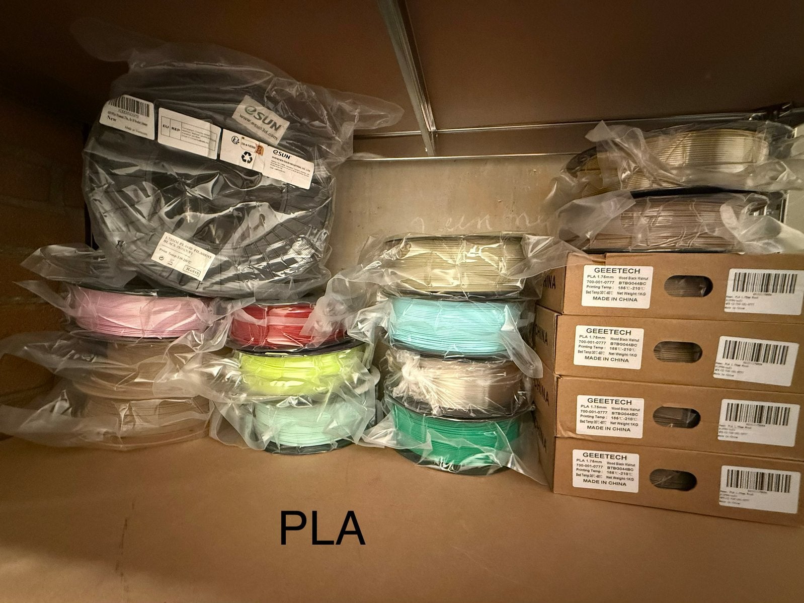 PLA en PETG filament voor 3D printer - 14 euro/kg, Ophalen, Nieuw, Filament