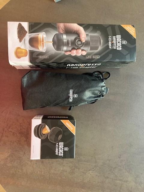 nanopresso, Witgoed en Apparatuur, Koffiezetapparaten, 1 kopje, Ophalen of Verzenden, Nieuw, Espresso apparaat