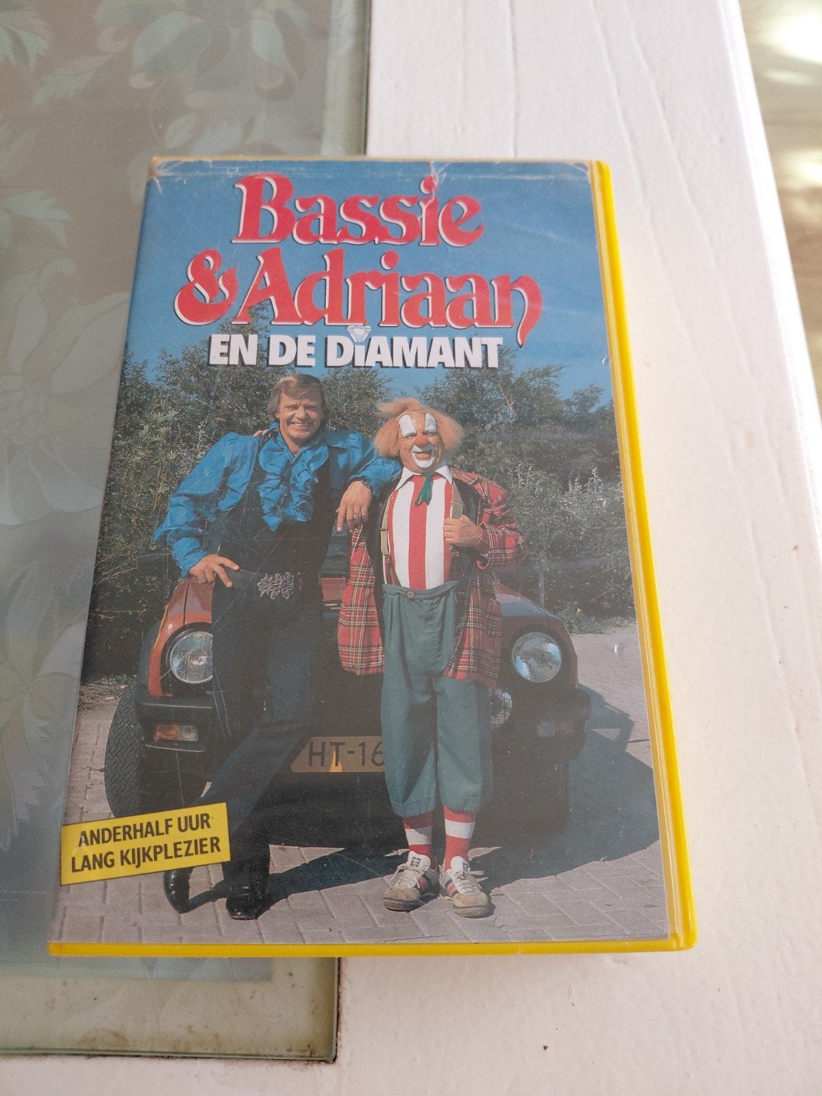 Bassie en Adriaan en de Diamant videoband. #4., Ophalen of Verzenden, Gebruikt, Kinderprogramma of -film, VHS