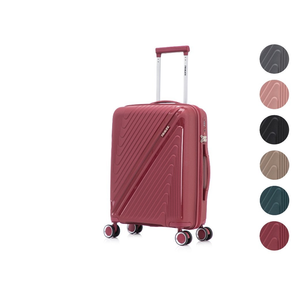 Nieuwe Tralex koffer maat S - 42 Liter - 56x40x22 cm Rood, Hard kunststof, Nieuw, Ophalen of Verzenden, Babijhandel@gmail.com
