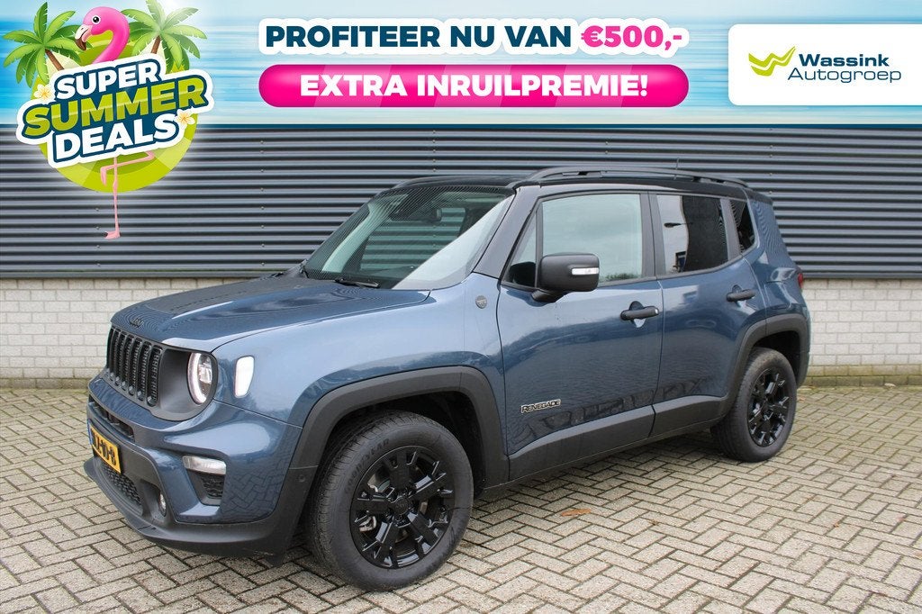 Jeep Renegade 4xe 240pk PHEV 4WD Automaat North Star | Winte, Auto's, Jeep, Bedrijf, Te koop, Renegade, 4x4, Achteruitrijcamera