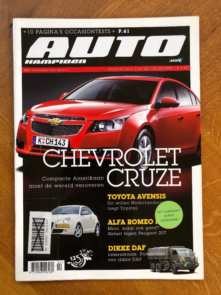 Autokampioen nr. 22 2008 *, Algemeen, Verzenden, Zo goed als nieuw, Autokampioen